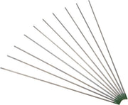 10 pezzi di elettrodo TIG a barra di tungsteno per saldatura a baguoa con punta di lassa in alluminio su acciaio e stantuffo di wolfram in colore verde 1.6mm.