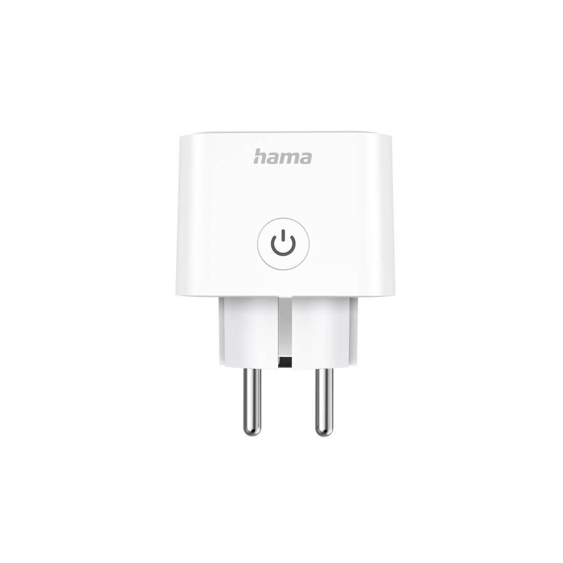 Hama 00176638 presa energia CEE 7/7 Bianco