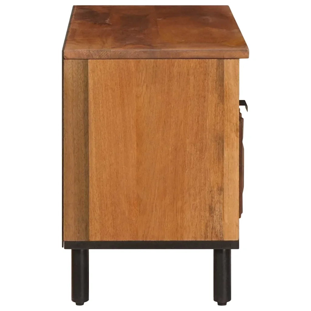 Mobile TV con cassetto Finitura Marrone Acacia 80 x 33 x 46 cm 4017917