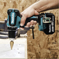 Makita DDF485ZJ trapano 1900 Giri/min Senza chiave 1,7 kg Nero, Blu