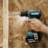 Makita DDF485ZJ trapano 1900 Giri/min Senza chiave 1,7 kg Nero, Blu
