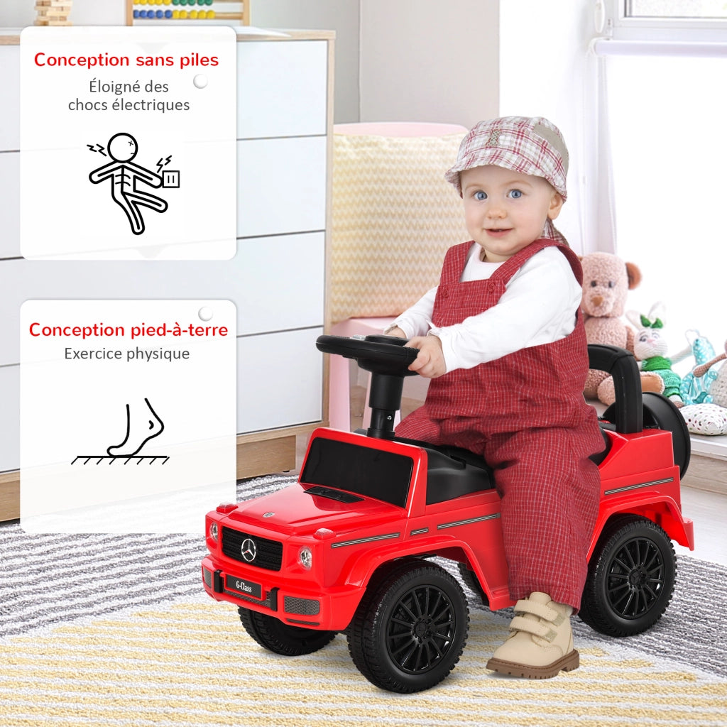 Camioncino Bambini Mercedes Benz Push and Go ¨C zephmum ¨C Rosso