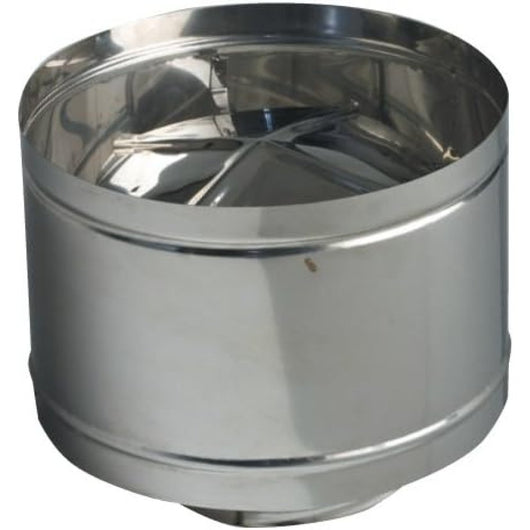 Chemin e chemin e en forme de tonneau vent d.80 conduit de acier