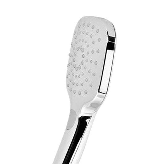 Doccetta cromata 3 funzioni con pulsante