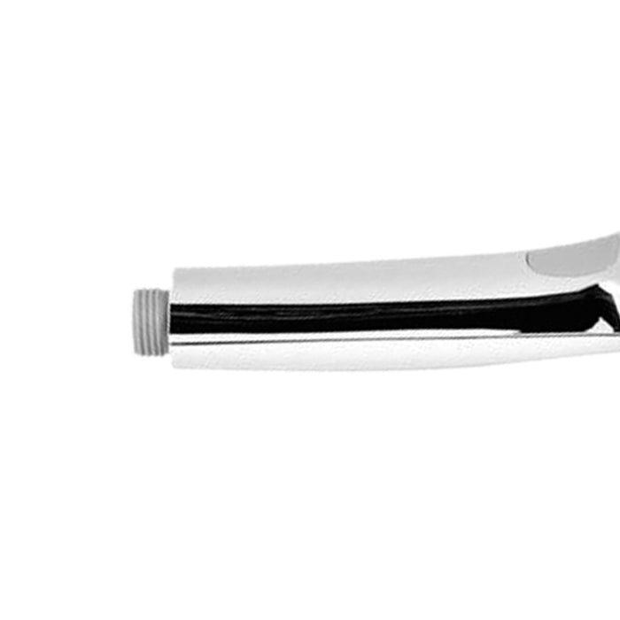 Doccetta cromata 3 funzioni con pulsante