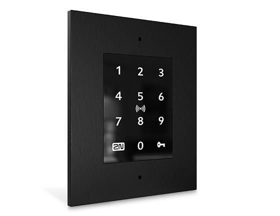 2N Access Unit 2.0 Lettore di base per il controllo degli accessi Nero