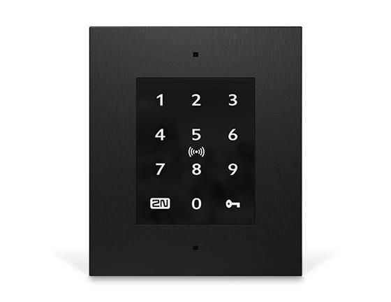 2N Access Unit 2.0 Lettore di base per il controllo degli accessi Nero