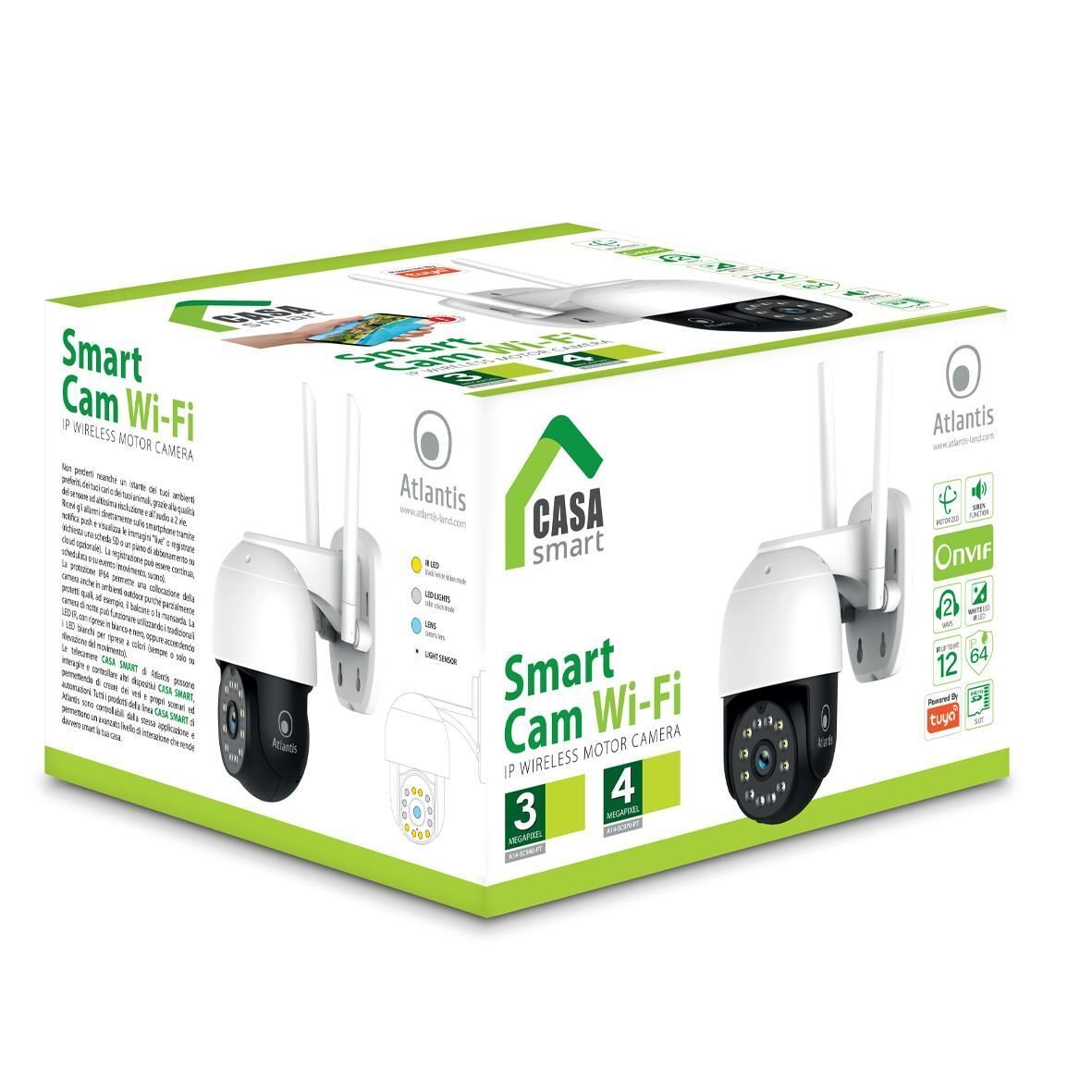 Atlantis Land A14-SC970-PT telecamera di sorveglianza Sferico Telecamera di sicurezza IP Esterno Parete