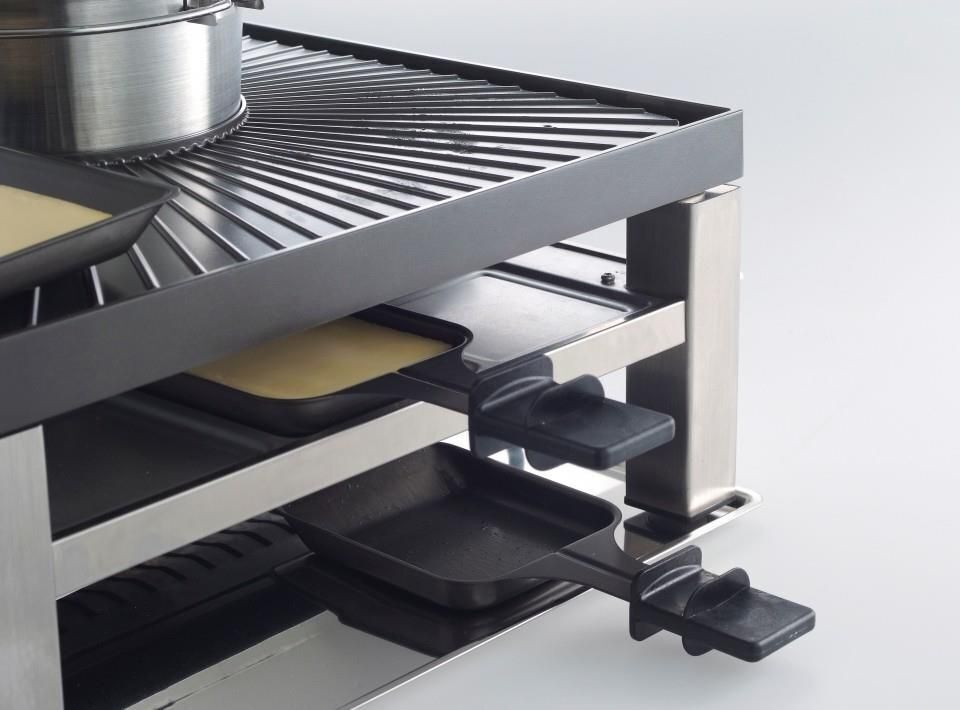 Solis Combi Grill 3 in 1 griglia per raclette 8 persona(e) Acciaio inossidabile