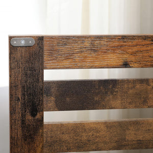 Mobiletto da bagno Valora rustico marrone sottolavabo in stile loft | durevole