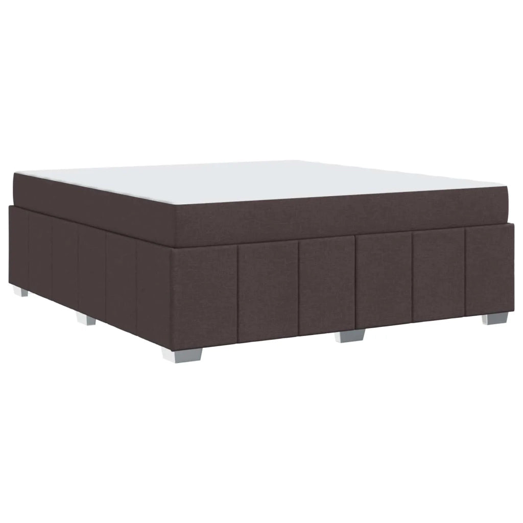 Struttura del letto Marrone Scuro 180 x 200 cm Tessuto 3398303