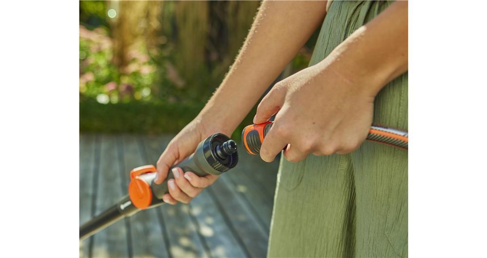 Gardena 18826-20 ugello atomizzatore per pistola ad acqua da giardino Plastica Verde, Grigio, Arancione