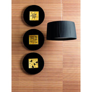 Set di 3 Piatti decorativi Piatti 50cm X 50cm H 8cm Stones