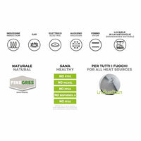 Moneta Casseruola 1m 16cm Armonia Finegres