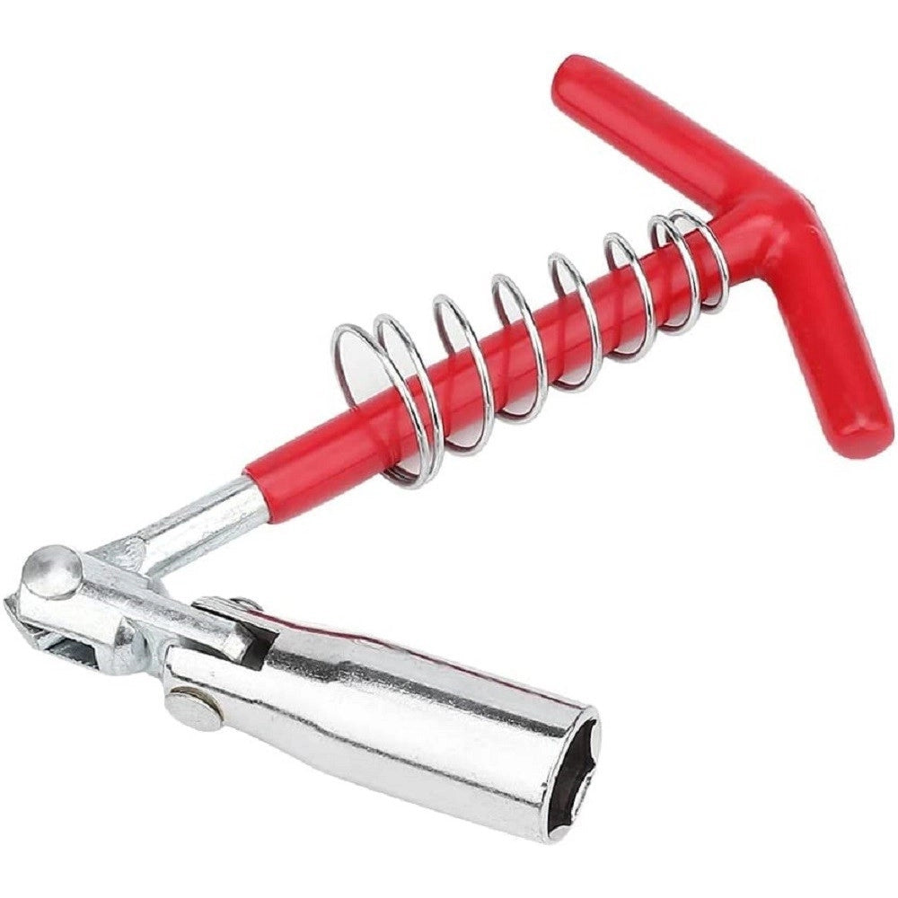 Trade Shop - Chiave Per Candele Regolabile Impugnatura A T Riparazione Auto Presa Candela 16mm -