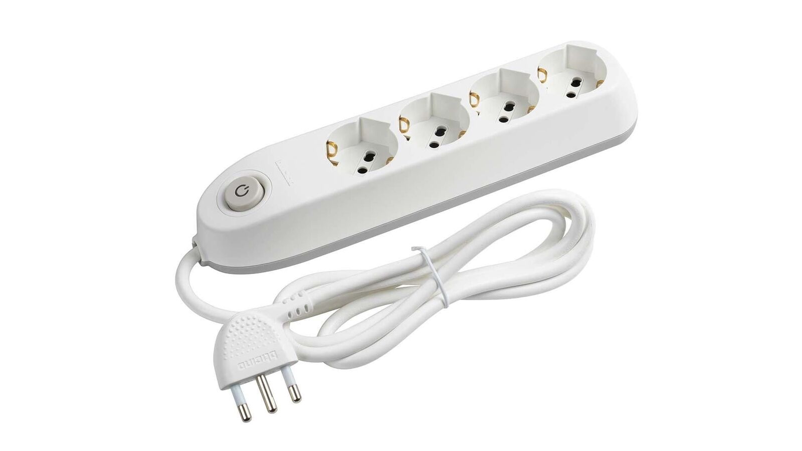bticino Poker prolunghe e multiple 1,5 m 4 presa(e) AC Interno Bianco