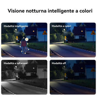 Imou Cell PT Kit - Telecamera da Esterno a batteria con risoluzione 2K (3MP), Rilevamento Movimento/Umano, Visione Notturna a Colori, Audio Bidirezionale, IP66