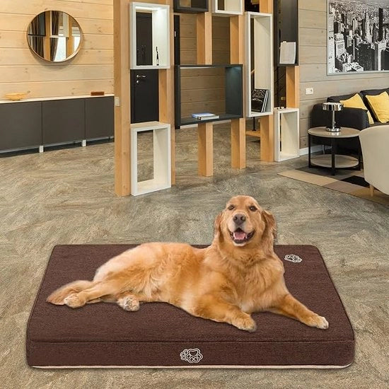 letto per cani e gatti, letto per animali domestici, disponibile su entrambi i lati, 106 x 71 x 7,5 cm