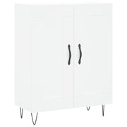 Buffet credenza cassettiera armadio mobile contenitore organizer per cucina soggiorno salotto 69,5 x 34 x 90 cm legno ingegnerizzato bianco 02_0030474