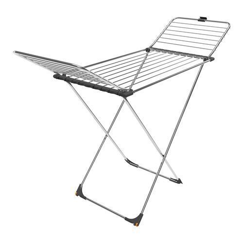 Vileda Stendibiancheria Max Cromo Lucido e Grigio