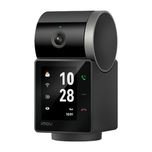 Imou Telecamera REX VT Pro da 3K (5Mp) motorizzata con schermo a colori per effettuare videochiamate. Funzione memo e tracking