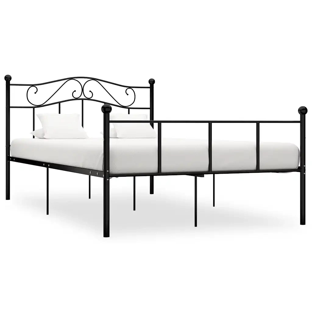 Giroletto Nero in Metallo 160x200 cm 284527