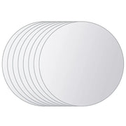 8 pz Piastrelle a Specchio Rotonde in Vetro CFW1774713