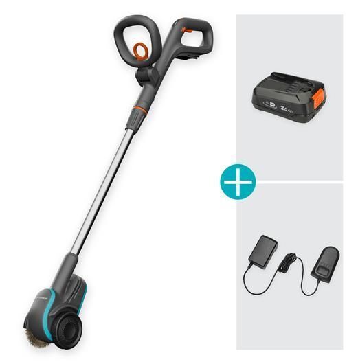 Gardena 14820-20 spazzatrice elettrica per erba infestante Batteria