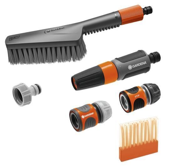 Gardena 18862-20 ugello atomizzatore per pistola ad acqua da giardino Set di ugelli Nero, Grigio, Arancione