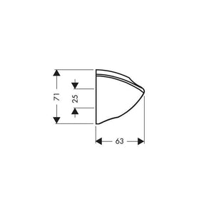 Hansgrohe 27521000 supporto per doccia