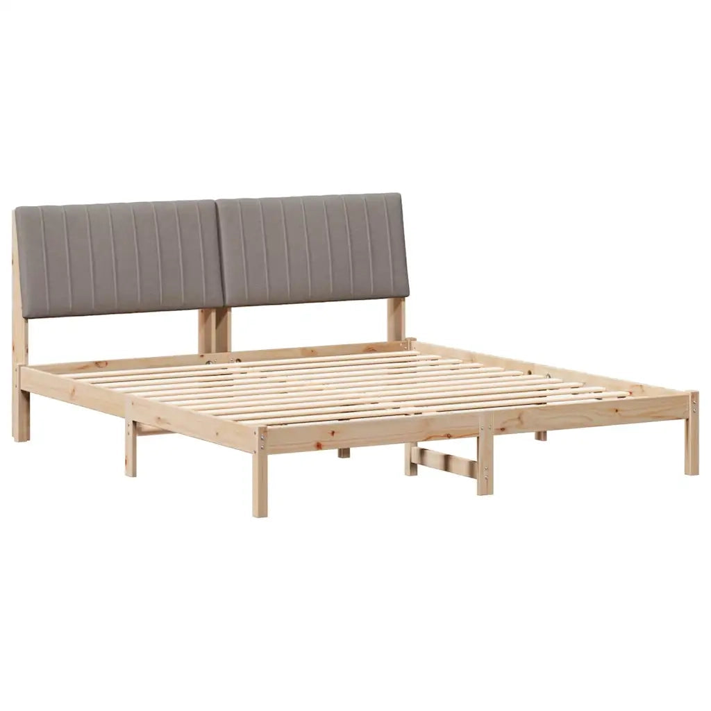 Struttura del letto Marrone 180 x 200 cm Pino massello 3394406