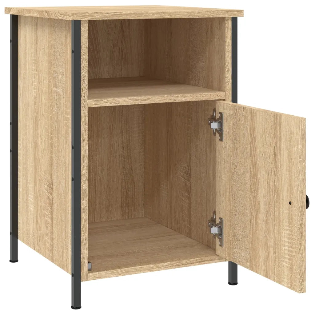 Comodino | Armadio da Notte | Mobiletto da notte Rovere Sonoma 40x42x60 cm in Legno Multistrato