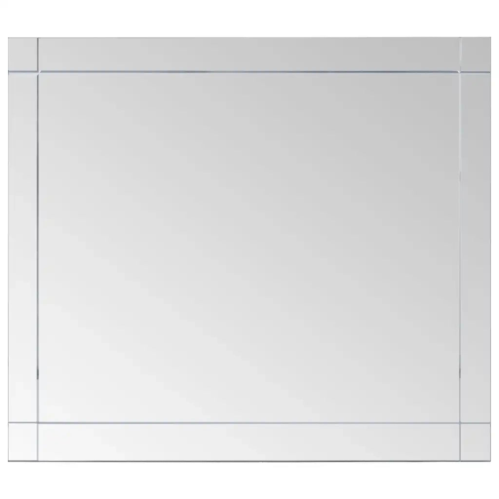 Specchio da Parete-Specchio a Muro-Specchio Decorativo 100x60 cm in Vetro