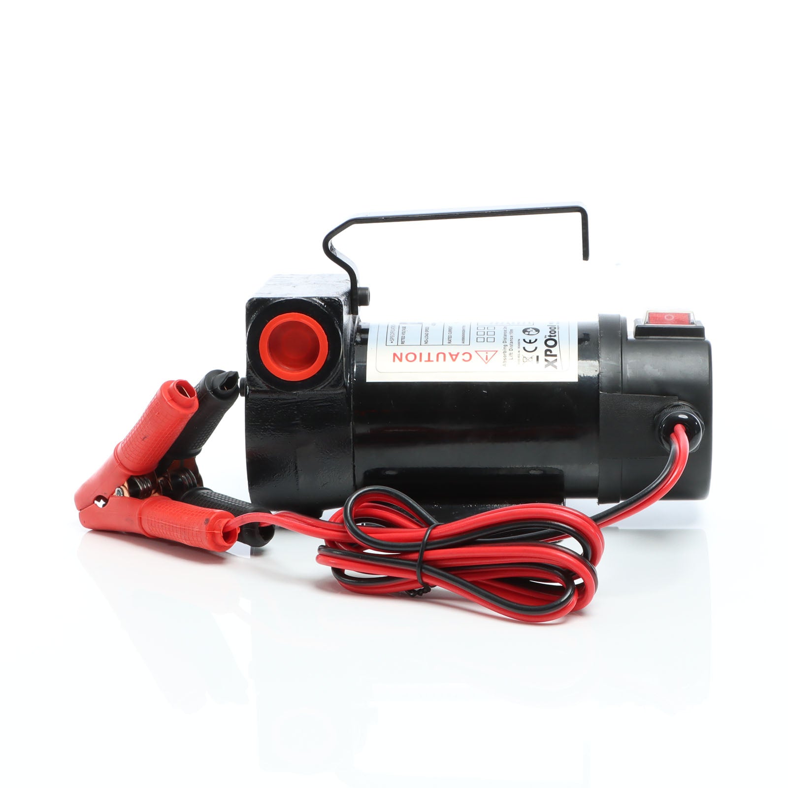 Pompa diesel elettrica 2400 l/h con autoadescante per carburante, olio, gasolio ecc.