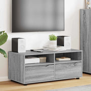 Mobile TV Grigio Sonoma 100 x 48 x 43 cm Legno multistrato 888933