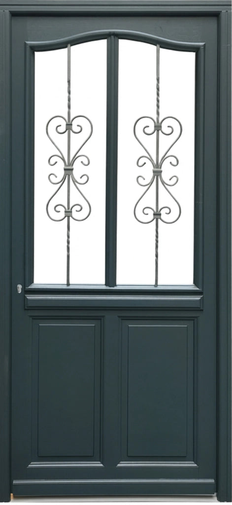 Porta d'ingresso in legno Exo modello 'Sabrina' 215X90 lato destro senza maniglia