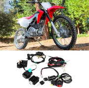 Impianto di Accensione per Motocicletta - Set di Cavi di Accensione - Cassetta di Connessione - CDI - Solenoide - Cavo di Motore - Adatto per PIT PRO Trail