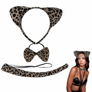 Set di Costume Tigre - Accessori Comodi - Costume Animale Bambino/Adulto - Carnevale/Jungle/Festa - Disegno Realistico - Materiali Sovraffiati - Costume Animale