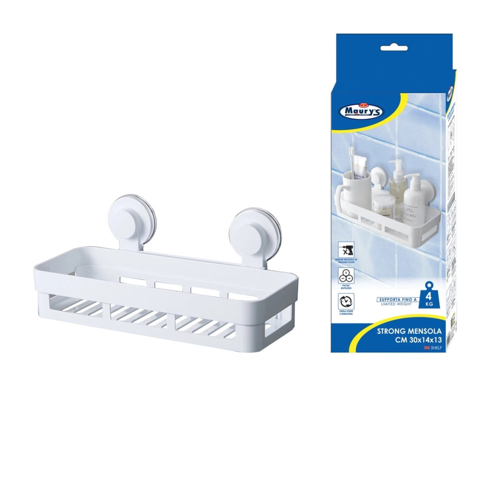 MAURY'S STRONG MENSOLA DA BAGNO 30 X 14 X 13 CM