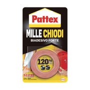 PATTEX MILLECHIODI NASTRO BIADESIVO - H.MM 19 MT 1,5- 4 pezzi