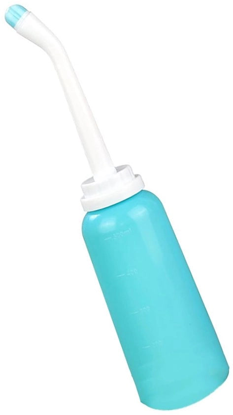 Bidet Portatile 500 ml - Bidet Manuale - Fusto Ergonomico - Leggero e Portatile - Cura Igienica - Utilizzo Multifunzionale - Bidet da Viaggio