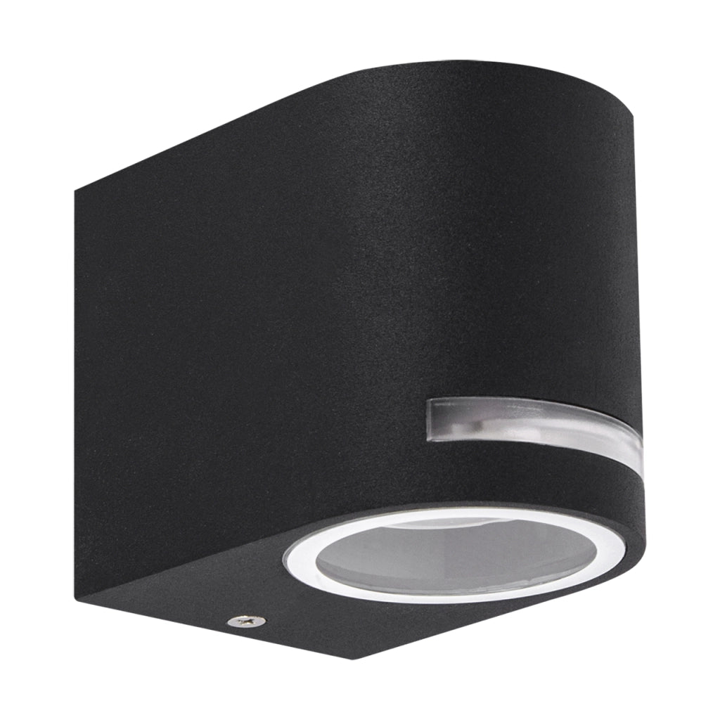 Applique esterna nera giù GU10 35W IP54 FOREST Struhm