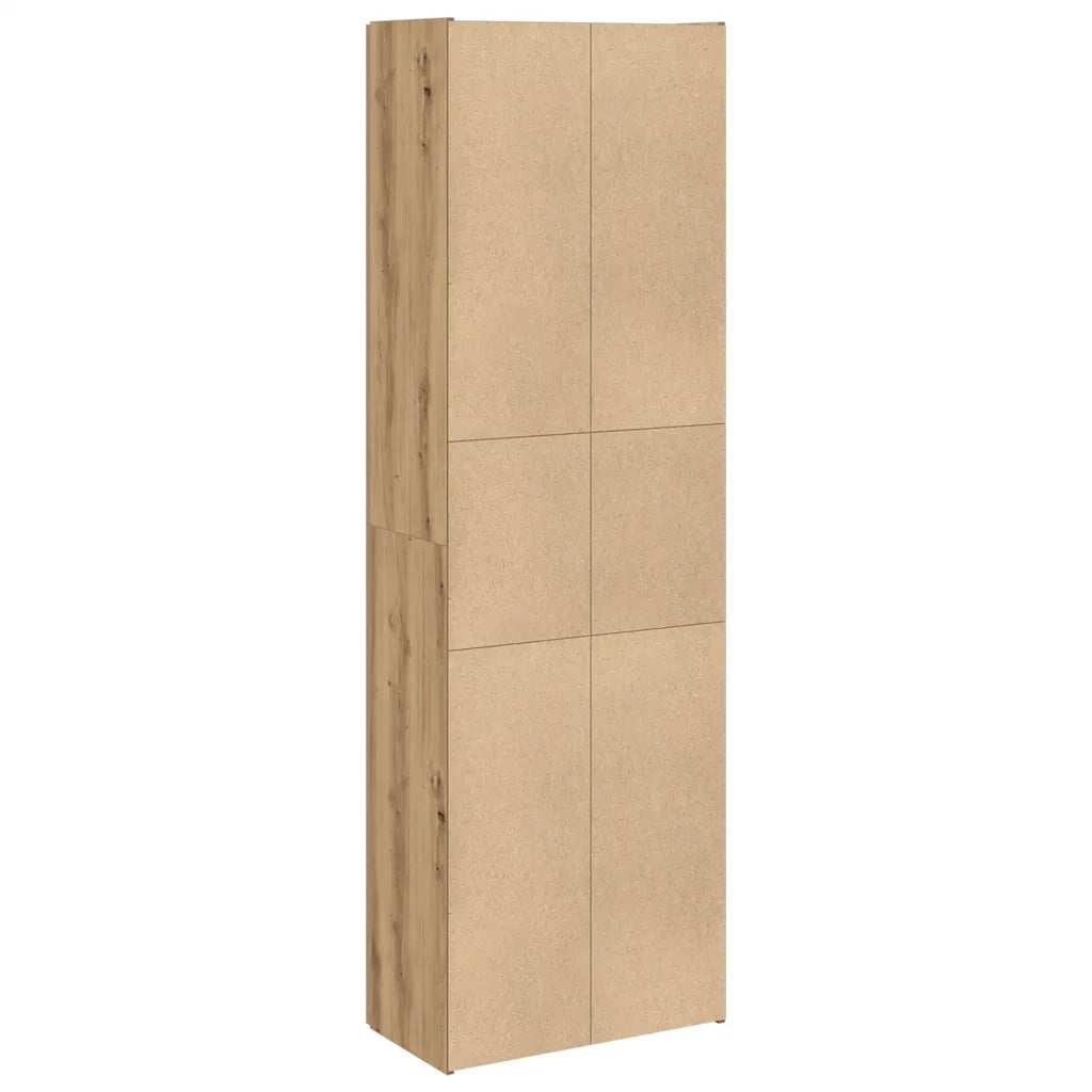 Credenza Rovere Artigianale 60x32x190 cm in Truciolato