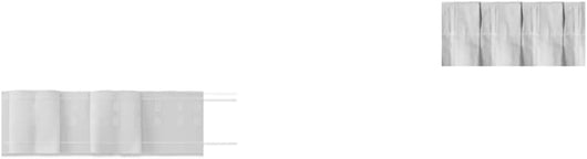 Fettuccia Arricciatenda TABLYN - Fascia Per Tende- Nastro Bianco - Vendita al metro lineare