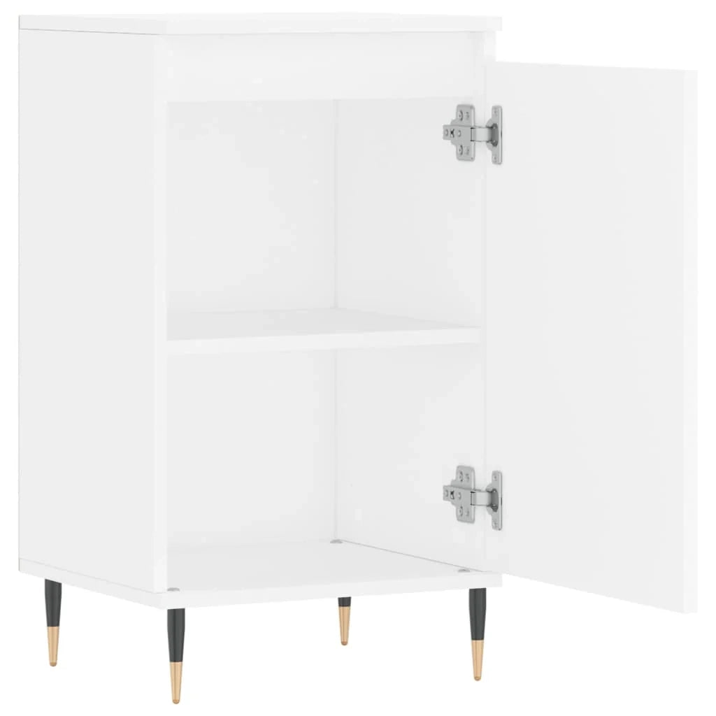 Buffet credenza cassettiera armadio mobile contenitore organizer per cucina soggiorno salotti set da 2 40 x 35 x 70 cm legno ingegnerizzato nero 02_0036664