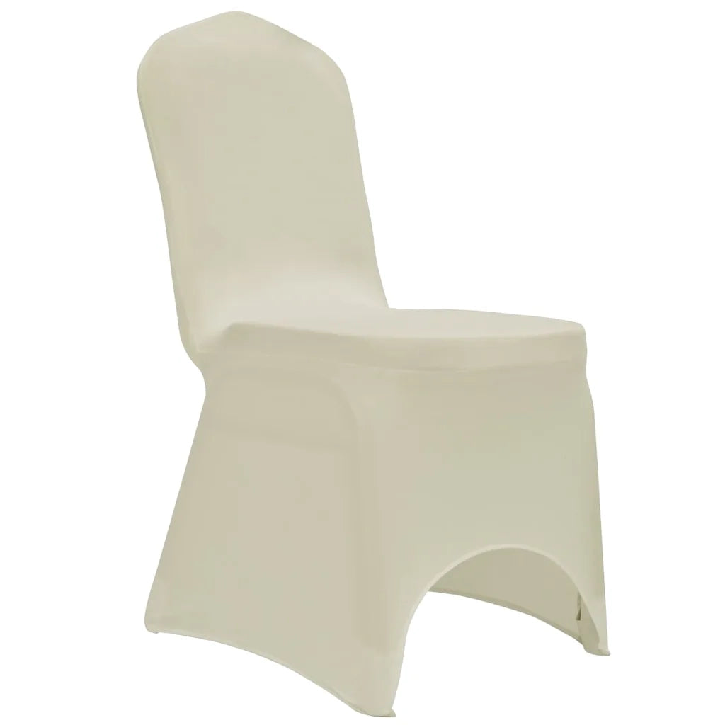 Coprisedia in Tessuto Elasticizzato Crema 12 pz CFW2304212