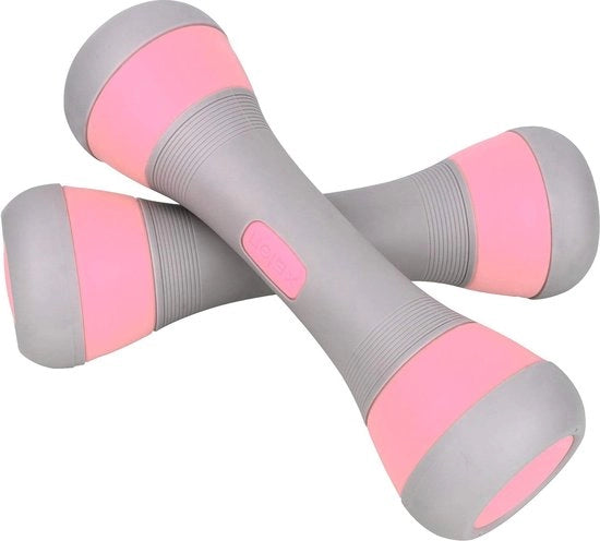 Peso Halter Instabile con Manubrio Antiscivolo in Neoprene a 5 in 1 con Opzioni di Peso da 1 a 2 kg/5 kg - Palestra Fitness in Casa