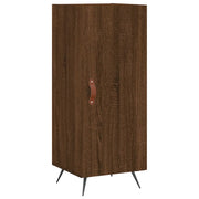 Credenza | Madia | Buffet da pranzo | Armadio da pranzo Rovere Marrone 34,5x34x90 cm in Legno Multistrato