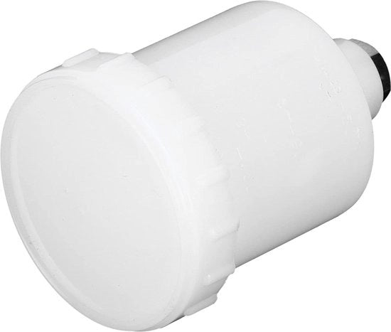 Sostituzione contenitore 125 ml per pistole spray - accessori per pittura con 15 mm canna interna e 150 mm peso.