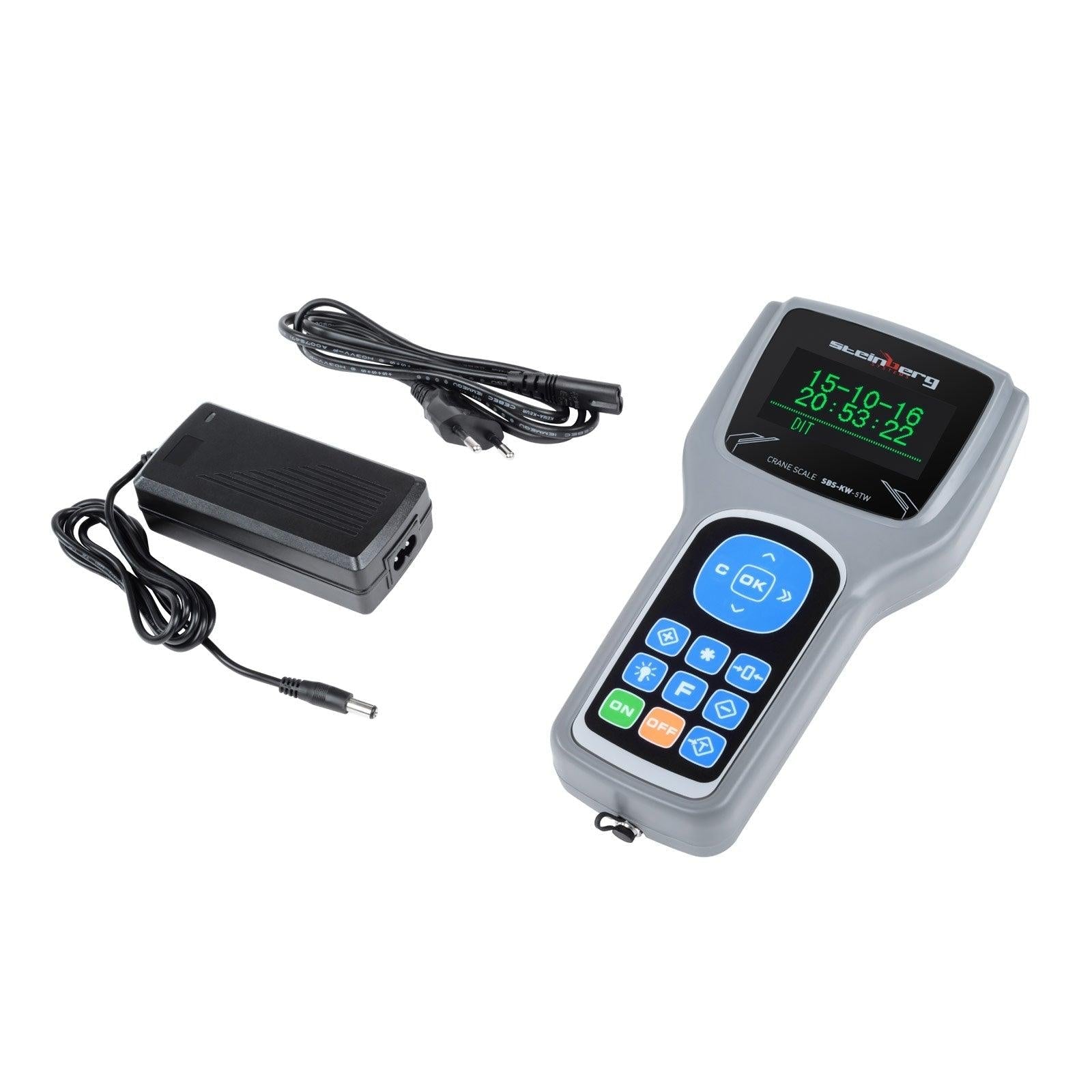 Pesatrice industriale professionale a gancio 5t/1kg - con telecomando 3414111